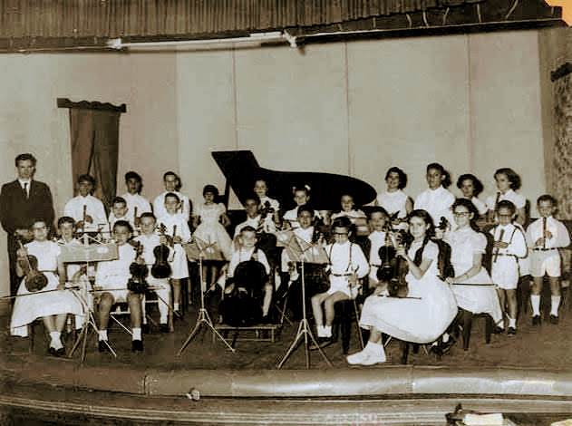 Escola de Música de Piracicaba em seus primeiros anos