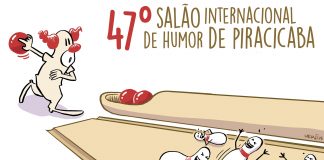 Cartaz do 47º Salão Internacional de Humor de Piracicaba