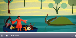 Print da tela do Sesc Digital música