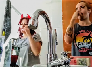 Cena do clipe Embaça de Belize e Bermudas (foto: reprodução)