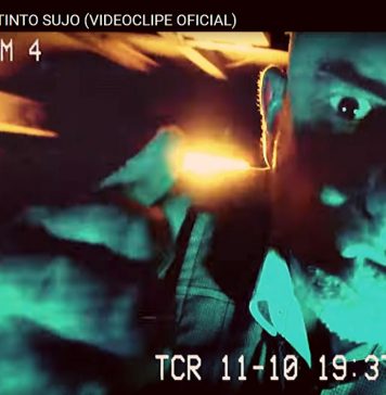 Cena do clipe Instinto Sujo da banda Oitão, com o chefe Henrique Fogaça (foto: reprodução)