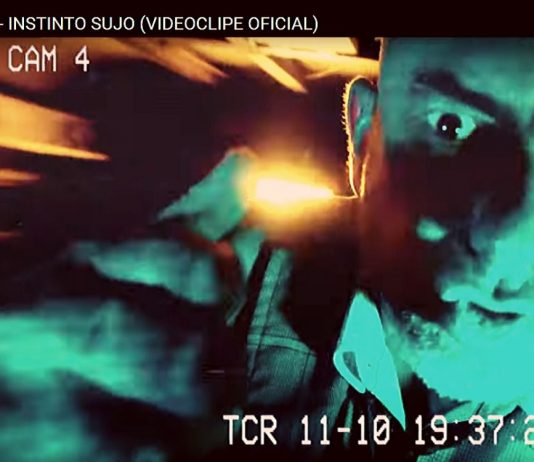 Cena do clipe Instinto Sujo da banda Oitão, com o chefe Henrique Fogaça (foto: reprodução)