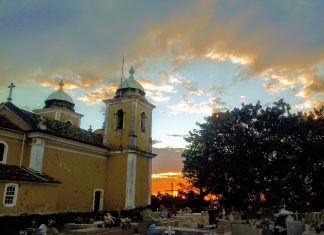 Igreja Matriz, São Thomé das Letras (Foto: Gloria Cavaggioni - Da Janela)