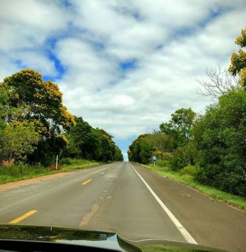 Estrada no Rio Grande do Sul