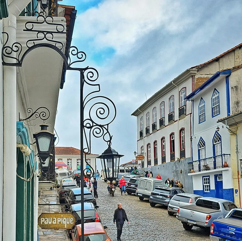 Rua Direita, Ouro Preto, MG - Foto: Da Janela