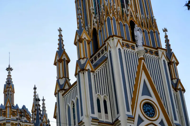 Basílica Nossa Senhora de Lourdes, onde Fernando Sabino foi batizado e fez a primeira comunhão. Foto: Gloria Cavaggioni, Da Janela