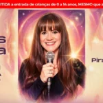 Criss Paiva em Piracicaba: stand-up comedy no Palatino Paulista