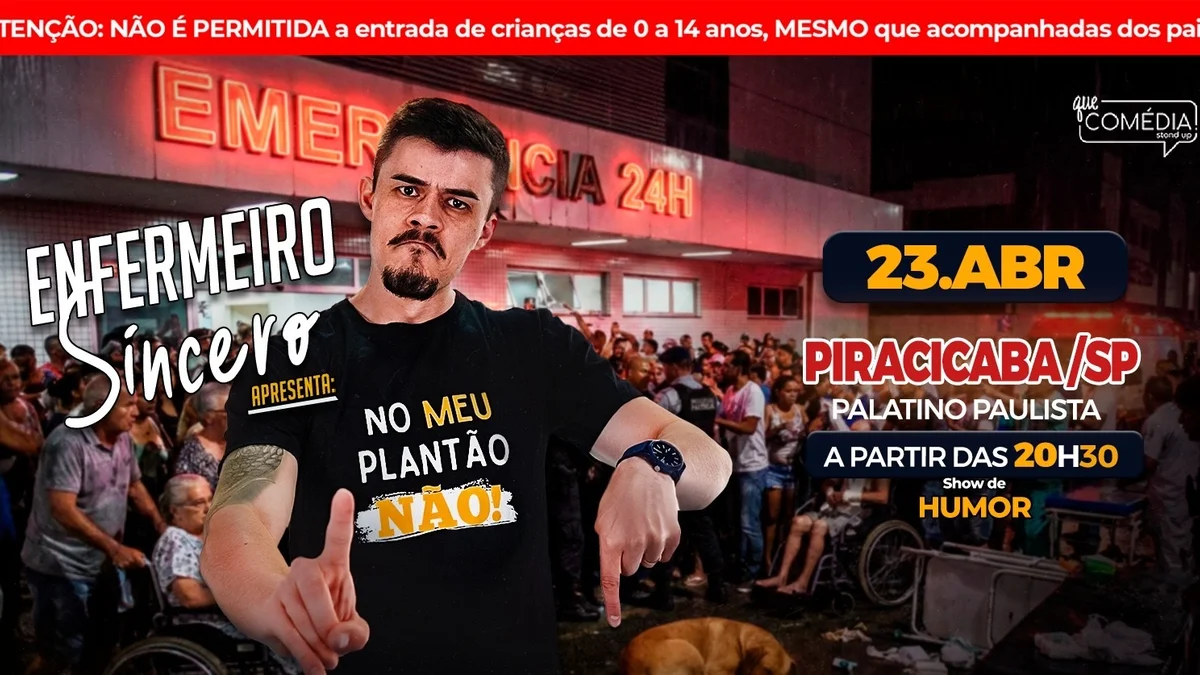 Enfermeiro Sincero Stand Up