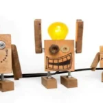 Luminária Robozinho: Curso de Criatividade Sustentável no SESC Piracicaba