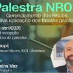 Palestra NR01: Gestão de Riscos Psicossociais no SIMESPI Piracicaba