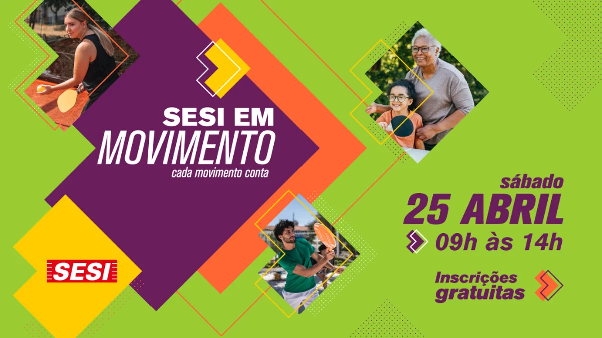 Sesi Em Movimento 2026 Celebra