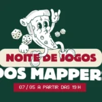 8ª Noite de Jogos dos Mappers: Diversão com Pizza e Jogos de Tabuleiro em Piracicaba