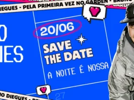 Bruno Diegues comanda noite de sucessos no Garden Piracicaba