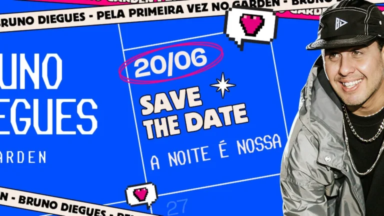 Bruno Diegues, do Jeito Moleque, comanda noite de sucessos no Garden Piracicaba