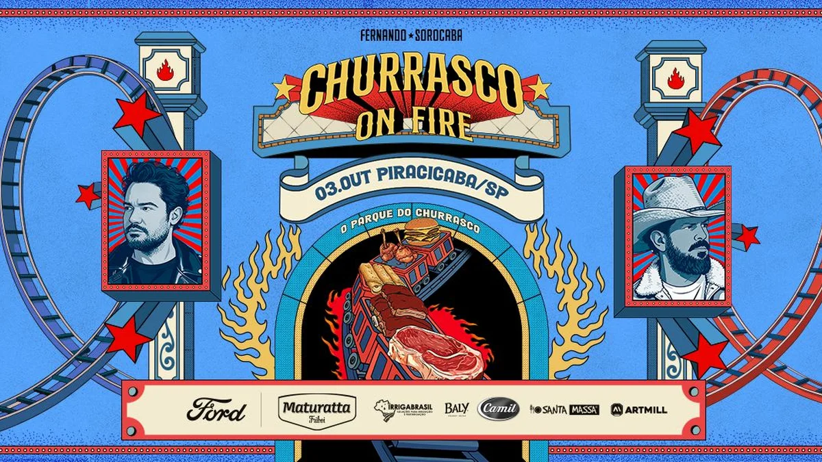 Churrasco On Fire com Fernando & Sorocaba em Piracicaba
