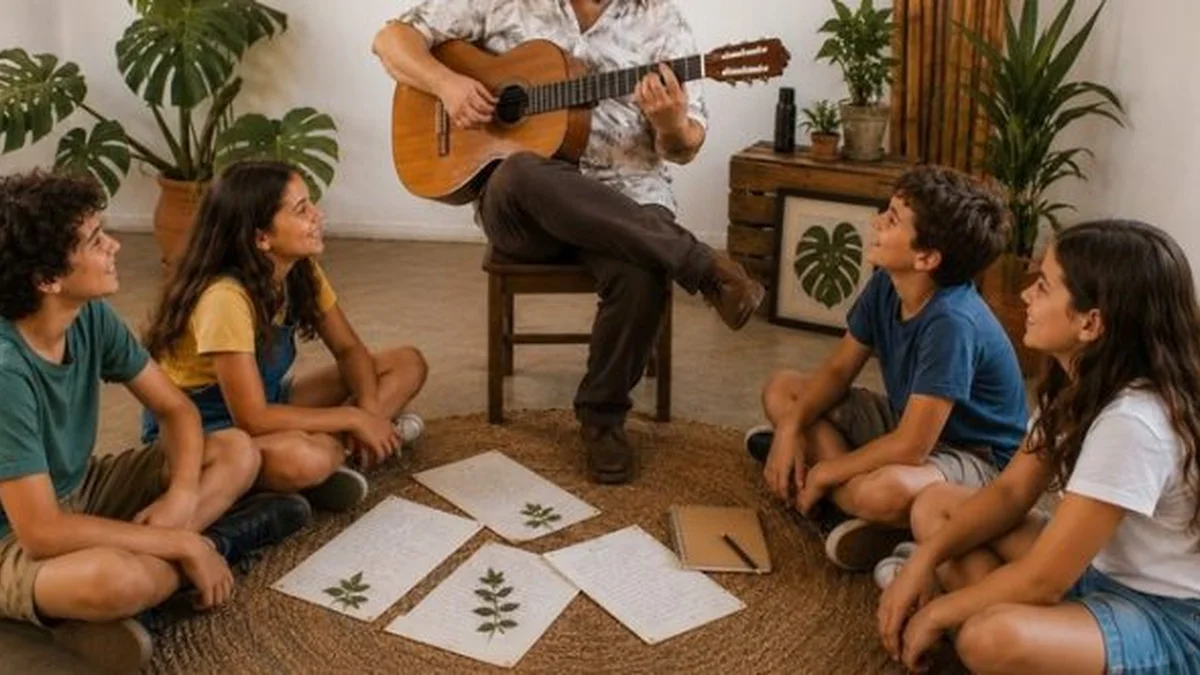 Composição Musical Coletiva ‘Sons da Natureza’ no Sesc Piracicaba