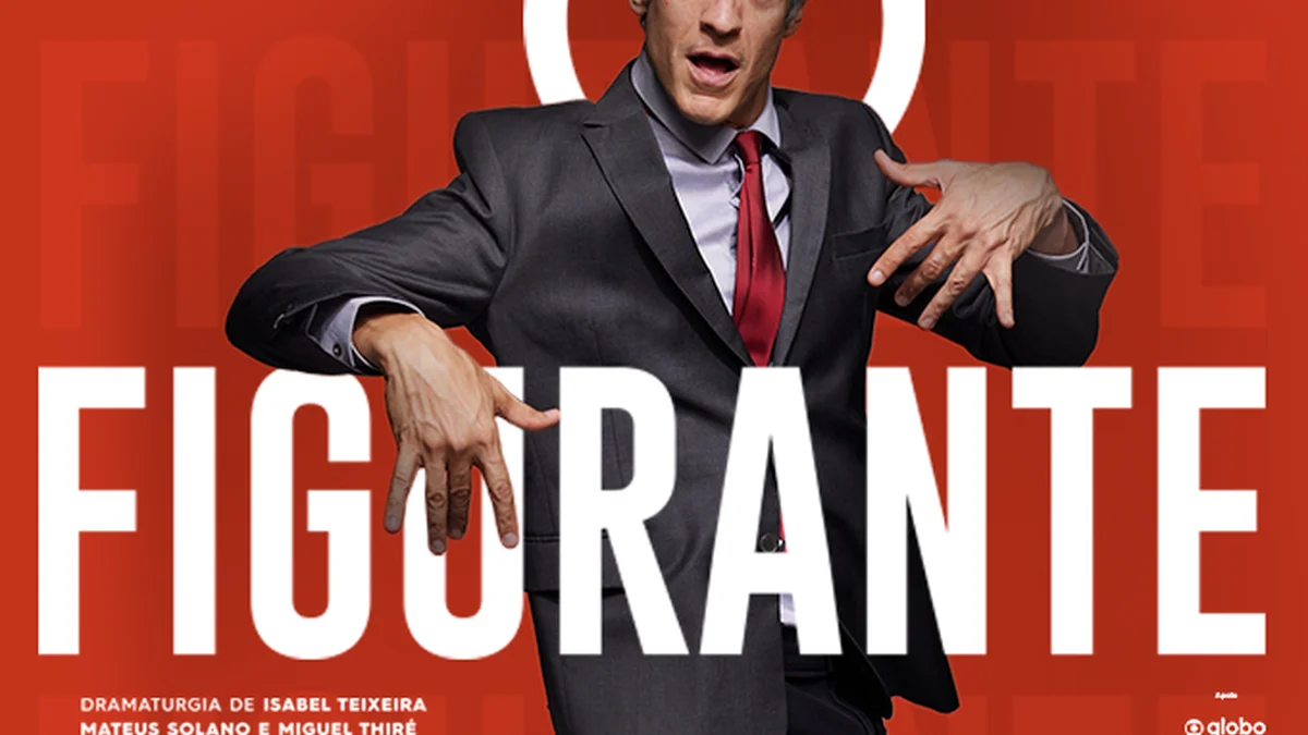 Mateus Solano em "O Figuarante" no Teatro Municipal de Piracicaba
