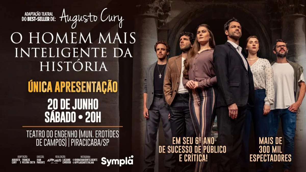 O Homem Mais Inteligente da História em Piracicaba