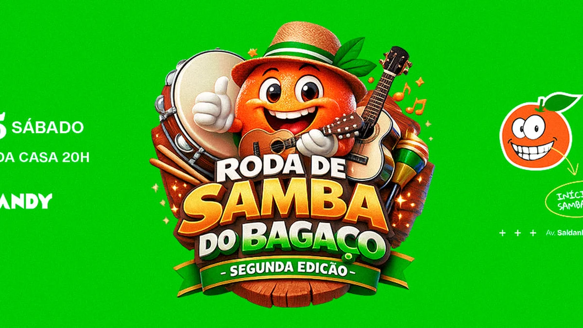 Roda de Samba do Bagaço no Mr. Dandy em Piracicaba