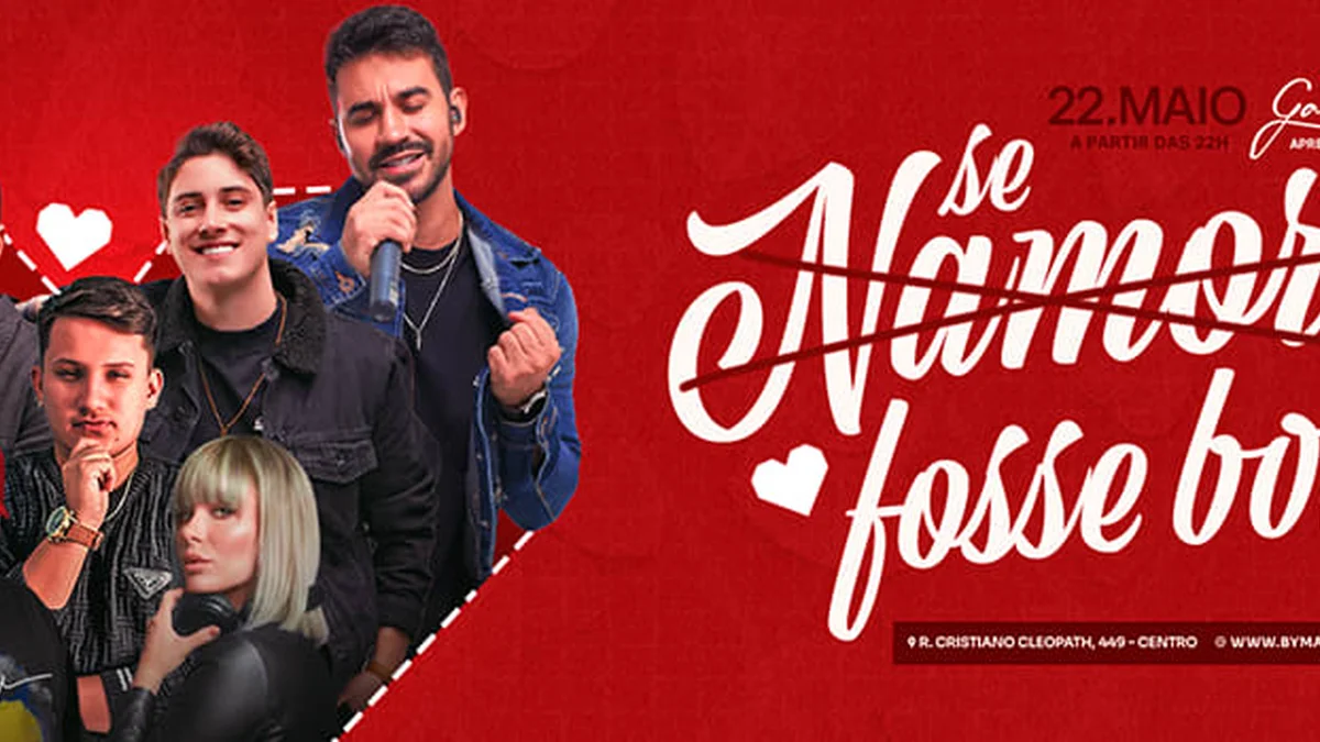Se Namorar Fosse Bom: Sertanejo, Funk e Eletrônico no Garden Piracicaba