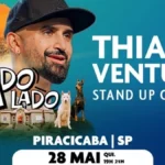 Thiago Ventura estreia solo “Lado a Lado” no Teatro do Engenho em Piracicaba