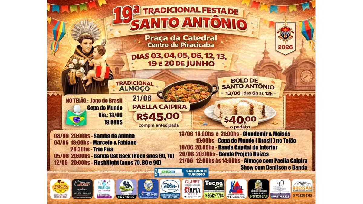 19ª Tradicional Festa de Santo Antônio