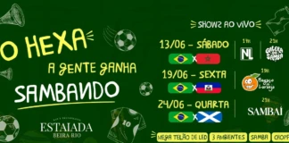 Copa Estaiada Beira Rio: Samba e Chopp com Galera do Samba, Bagaço da Laranja e Sambaí em Piracicaba