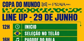 Copa na Praia: Brasil, Pagode e Torcida em Piracicaba