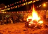 Fogueira de Festa Junina. Foto: Prefeitura de Baependi/Agência Brasili