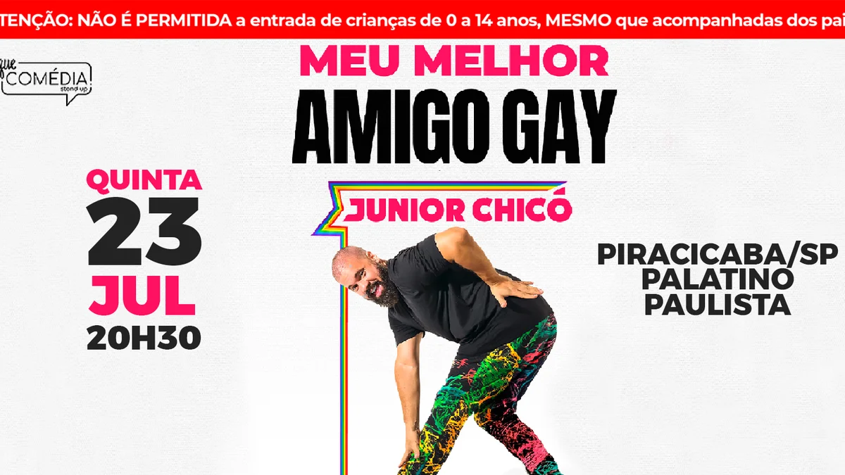 Júnior Chicó: Stand-up Comedy em Piracicaba
