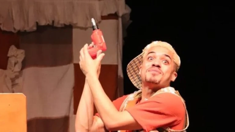 Oficina de iniciação teatral para crianças no Sesc Piracicaba