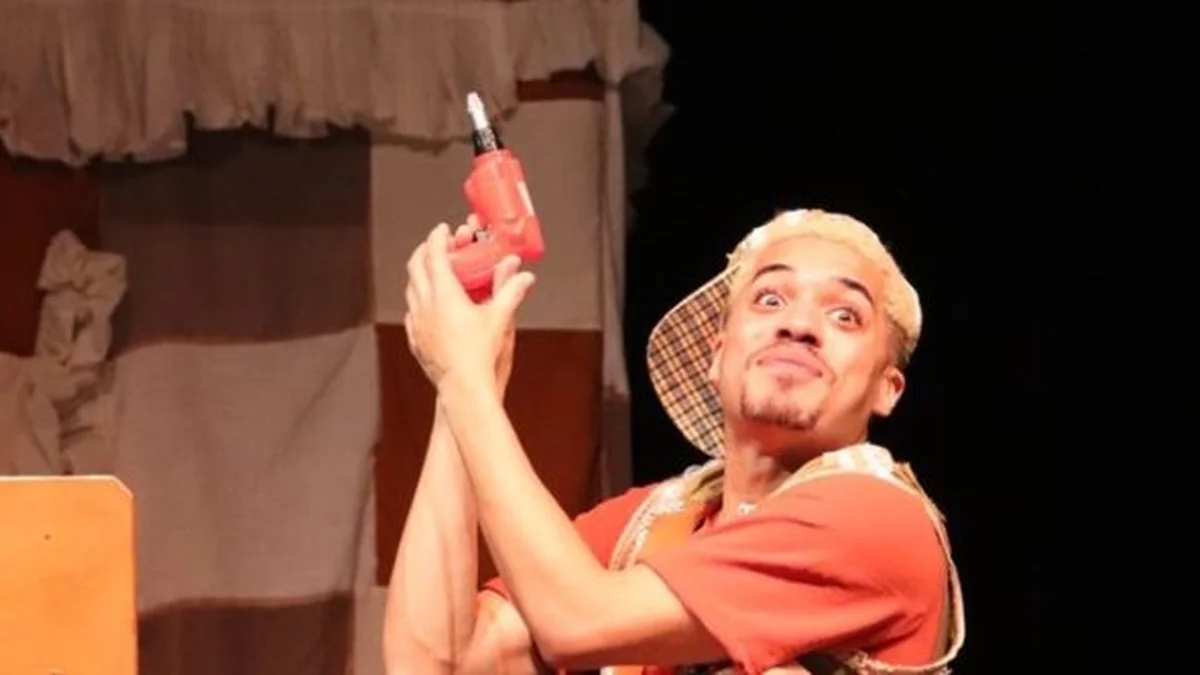 Oficina de iniciação teatral para crianças no Sesc Piracicaba
