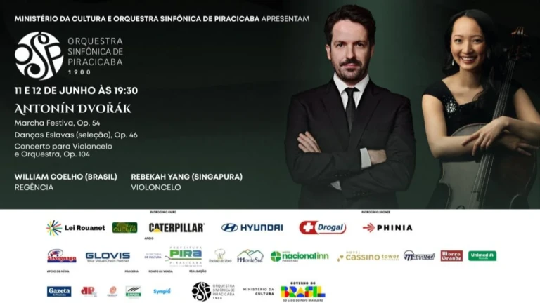 Orquestra Sinfônica de Piracicaba apresenta concertos com violoncelista Rebekah Yang