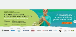 Recital de Alunos e Orquestra Juvenil de Sopros da Academia Jovens Músicos em Piracicaba Recital de Alunos e Orquestra Juvenil de Sopros da Academia Jovens Músicos em Piracicaba