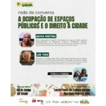Roda de conversa: ocupação de espaços públicos e direito à cidade no Ponto de Cultura Garapa