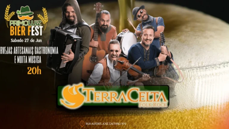 Terra Celta e cervejas artesanais na Primo Luiz Bier Fest em Piracicaba