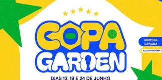 Toca Aquela Copa Garden: Brasil x Haiti e shows após jogo em Piracicaba