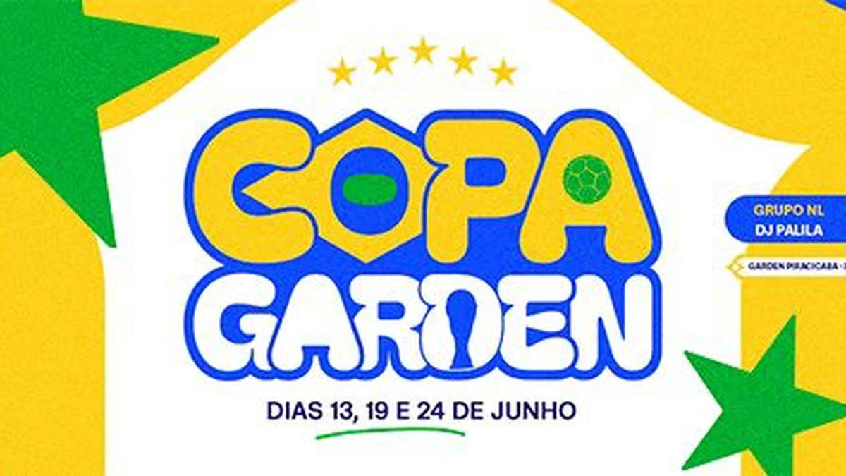 Toca Aquela Copa Garden: Brasil x Haiti e shows após jogo em Piracicaba
